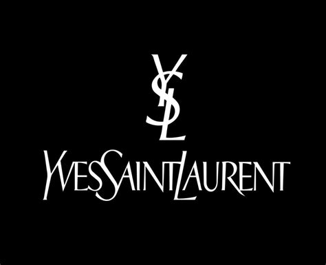 ysl white logo|ysl logo images.